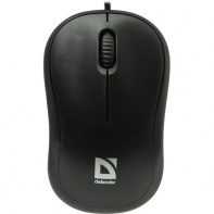 купить Мышь Defender Patch MS-759 black оптическая/3 кнопки/1000DP/1,1m (MS-759) в Алматы фото 1
