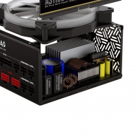 купить Блок питания ПК  900W GAMDIAS ASTRAPE P1-750G 80PLUS GOLD <750W, RGB, APFC,135mmFAN> в Алматы фото 3