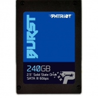 купить Твердотельный накопитель SSD 240 Gb SATA 6Gb/s Patriot Burst  PBU240GS25SSDR 2.5* 3D TLC в Алматы фото 1