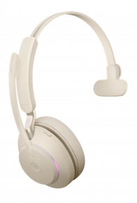 купить Jabra Evolve2 65, Link380a MS Mono Beige в Алматы фото 3