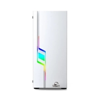 купить Корпус Wintek Light JX188-7-W TG, ATX/Micro ATX, USB 1*3.0/2*2.0, HD-Audio Mic, 0,5 mm, 1*12cm fRGB в Алматы фото 3