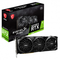купить Видеокарта MSI GeForce RTX3080 VENTUS 3X OC, 10G GDDR6X HDMI 3xDP RTX 3080 VENTUS 3X PLUS 10G OC LHR в Алматы фото 1