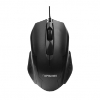 купить Мышь Гарнизон GM-110, USB, чип- Х, черный, 800 DPI, 2кн.+колесо-кнопка, кабель 1,5м в Алматы фото 1