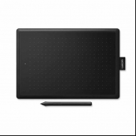 Купить Графический планшет, Wacom, One Small (CTL-472-N), Разрешение 2540 lpi, Чувствительность к нажатию 2048, Интерфейс USB, Размер 210*146*7,5 мм, Чёрный Алматы