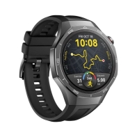 Купить HUAWEI WATCH GT 5 Pro (46mm)Black Fluoroelastomer Strap Алматы