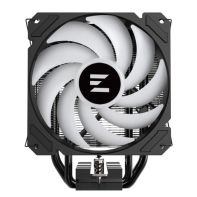 купить Кулер для процессора Zalman CNPS9X PERFORMA BLACK, LGA1700, 1200, 115X, AM4, TDP180W в Алматы фото 2