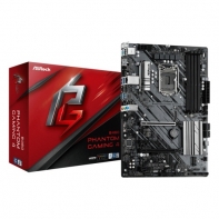 купить Материнская плата ASRock B460 PHANTOM GAMING 4 LGA1200 4xDDR4 6xSATA RAID UM.2 HDMI ATX в Алматы фото 1