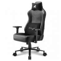 купить Игровое кресло Sharkoon Skiller SGS30 Black/White v2 <Cинтетическая кожа, Газлифт 4, подлокотник 3D> в Алматы фото 2