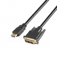 купить Переходник, SHIP, SH6048-1.5P, HDMI на DVI 18 1, Пол. пакет, 1.5 м, Чёрный в Алматы фото 1