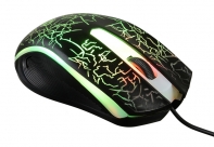купить Мышь Oklick 395M SHADOW черный оптическая (1500dpi) USB (3but) в Алматы фото 2