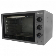 купить Электропечь Saturn ST-EC3801 (42л) серый в Алматы фото 1