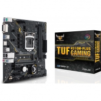 купить Сист. плата ASUS TUF H310M-PLUS GAMING R2.0, H310, 1151, 2xDIMM DDR4, PCI-E x16, 2xPCIx1, 4xSATA, DVI D, HDMI, mATX в Алматы фото 1