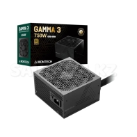 купить Блок питания Montech  750W, GAMMA 3 750W, Non Modular, ATX, 80+ GOLD, КПД 92%, Fan 135mm, Черный в Алматы фото 3