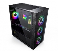 купить Компьютерный корпус PCCooler Game 6 (MM200), Без БП, USB3.0x1/USB2.0x2, Black, ATX Midi в Алматы фото 2