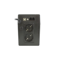 купить UPS Volta  Active 850 LCD, 480W, 12V/9Ah, 2 розет., LCD,  AVR, USB, RJ-45,  Black в Алматы фото 2