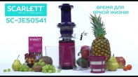 купить Соковыжималка шнековая Scarlett SC-JE50S41 в Алматы фото 2