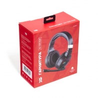 купить Гарнитура, X-Game, XH-900RGB, Микрофон поворотный, Динамики 50 мм, 32 мВт, 20-20000гц, 2*3,5 MiniJack +USB, Регулятор громкости, Длина кабеля 1.9 м, Чёрный в Алматы фото 3