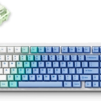 купить Клавиатура MCHOSE G75 PRO, Arctic Snow, Matcha Latte Switch V2, 80keys, EN, 8000mAh, Wireless в Алматы фото 1