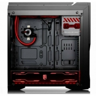 купить Кейс, Deepcool, DUKASE LIQUID, ATX/Micro ATX, USB 3.0/2.0, Контроллер, HD-Audio Mic, Кулер 1*12cm, RGB СЖО 240 мм, Сталь 0,7, Без Б/П,Чёрный в Алматы фото 3