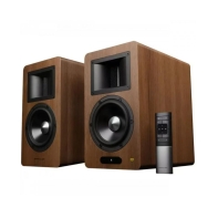 купить Акустическая система Bluetooth Edifier A200T Walnut <2.0, RMS 130Вт, 46Гц-20кГц, BT,Phono/Aux/OPT/C> в Алматы фото 1
