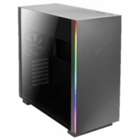 купить Кейс, Aerocool, GLO, SSI-CEB/ATX/micro ATX/mini-ITX, USB2*3.0, HD-Audio+Mic, Кулер 12см, Высота процессорного кулера до 160 мм, Толщина 0,7мм, Без Б/П, Чёрный в Алматы фото 1
