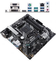 купить Сист. плата ASUS PRIME H410I-PLUS, H410, 1200, 2xDIMM DDR4, PCI-E x16, M.2, 4xSATA, D-Sub, HDMI, ITX, BOX в Алматы фото 2