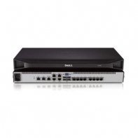 купить KVM коммутатор Dell/DAV2108 8-port analog, upgradeable to digital KVM switch with 1 local user, 1 power supply/8 port в Алматы фото 1