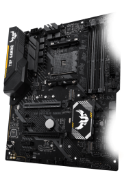 купить Материнская плата ASUS TUF X470-PLUS GAMING, Socket AM4, 4xDDR4 (3200 O.C.), 6xSATA3 Raid, 2xM.2, 2xPCIe3.0/2.0x16, 3xPCIe2.0 x1, 1xDVI, 1xHDMI, 5xUSB3.1, 2xUSB2.0, 1xRG45, 1xPS/2, AURA RGB ATX в Алматы фото 3