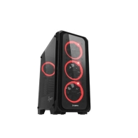 Купить Корпус Zalman Z7 Neo, Midi Tower, ATX, Black, 2x3.5*/2x2.5*, 2xUSB2.0, USB3.0, RGB в Алматы