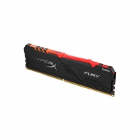 купить Модуль памяти, Kingston, HyperX Fury RGB HX430C15FB3A/8, DDR4, 8GB, DIMM <PC4-24000/3000MHz>, Чёрный в Алматы фото 1