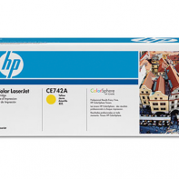 купить Картридж лазерный HP CE742A Yellow Print Cartridge for HP LaserJet CP5225, up to 7300  в Алматы фото 1