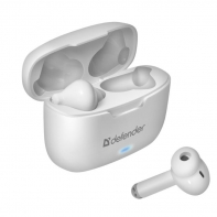 купить Беспроводная гарнитура Defender Twins 903 белый,TWS, Bluetooth, НОВИНКА! в Алматы фото 2