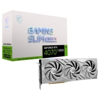 купить Видеокарта MSI GeForce RTX 4070 Ti SUPER 16G GAMING SLIM WHITE, 12GB, GDDR6X, HDMI 3xDP в Алматы фото 2