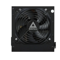 купить Блок питания Montech  650W, APX 650W, Non Modular, ATX, 80+ WHITE, КПД 90%, Fan 120mm, Черный в Алматы фото 2