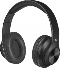 купить Наушники-гарнитура беспроводные Defender FreeMotion B552 черный, BT в Алматы фото 1