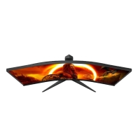 купить Монитор Игровой 34" AOC CU34G2XP/BK/01 VA 3440x1440 180Hz 420 cd/m2 Curved 4000:1 1мс 2 x HDMI 2 x DP в Алматы фото 2