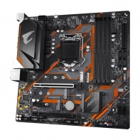 купить Материнская плата GIGABYTE B365M AORUS ELITE LGA1151 B365  2xPCI-E DVI+HDMI+DP GbLAN SATA MicroATX 4DDR4 в Алматы фото 3