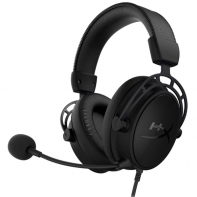купить Наушники-гарнитура игровые HyperX HX-HSCAS-BK/WW Cloud Alpha S черный в Алматы фото 1