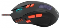 купить Wired Gaming Mouse with 8 programmable buttons, sunplus optical 6651 sensor, 4 levels of DPI default and can be up to 6400, 10 million times key life, 1.65m Braided USB cable в Алматы фото 3