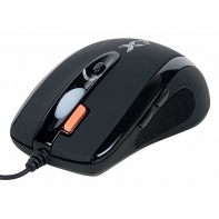 купить Мышь игровая A4tech X7 X-718BK BLACK Оптическая USB 3200 dpi в Алматы фото 1