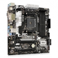 купить Материнская плата ASRock A320M PRO4 Socket AM4, A320, 4xDDR4 (3200+),  4xSATA3 RAID Support, 1xM.2 SATA3, 1xM.2 PCIe, 1xD-Sub, 1xDVI-D, 1xHDMI, 3xPCI-E3.0x16, 3xPCI-E2.0x16, 1xPCI-E2.0x1, 2xUSB 2.0, 5xUSB 3.1, 1xRJ-45 LAN, 2xPS/2, Разъёмы HD-аудио: Л в Алматы фото 2