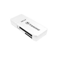 купить Кардридер Transcend TS-RDF5W, USB3.0 SD/microSD белый в Алматы