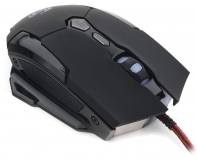купить Мышь игровая Gembird MG-600, USB, черный, 5 кнопок, 3200 DPI, подсветка, ПО, кабель тканевый 1.8м в Алматы фото 2
