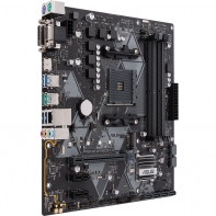 купить Материнская плата ASUS PRIME B450M-A, AM4, AMD B450, 4xDDR4 (3200OC)  6xSATA3 RAID 1xM.2 2xPCIe3.0/2.0x16, 2xPCIe2.0x1 1xDVI-D, 1xD-Sub, 1xHDMI, 1xLAN, 6xUSB3.1, 2xPS/2 mATX                                                                              в Алматы фото 3