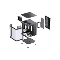 купить Компьютерный корпус Jonsbo TK-1 Black без Б/П в Алматы фото 3