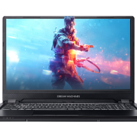 купить Игровой ноутбук Dream Machines RS2080Q-16KZ03 <16.1** FHD 144Hz Slim, i7-9750H, RTX2080 Max-Q 8GB, NO RAM(Max 32GB- 2 слота), NO HDD( 1 слот SATA), NO SSD( 1 слот M.2), DOS, ~2.5KG> в Алматы фото 1