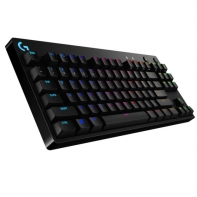 купить LOGITECH G PRO TKL Corded Mechanical Gaming Keyboard - BLACK - RUS - USB - CLICKY в Алматы фото 2