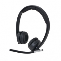 купить Гарнитура беспроводная Logitech H820e Dual (DECT, в комплекте зарядная подставка, адаптер переменного тока, USB-кабель) в Алматы фото 1