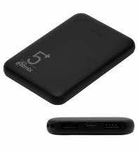 купить Зарядное устройство Power bank Ritmix RPB-5000 черный в Алматы фото 3