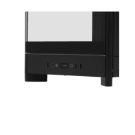 купить Корпус Montech HS02 PRO (B) ATX/Micro-ATX/Mini-ITX (Back-Connected MB) 2xUSB 1xType-C 1xAudio Черный в Алматы фото 2